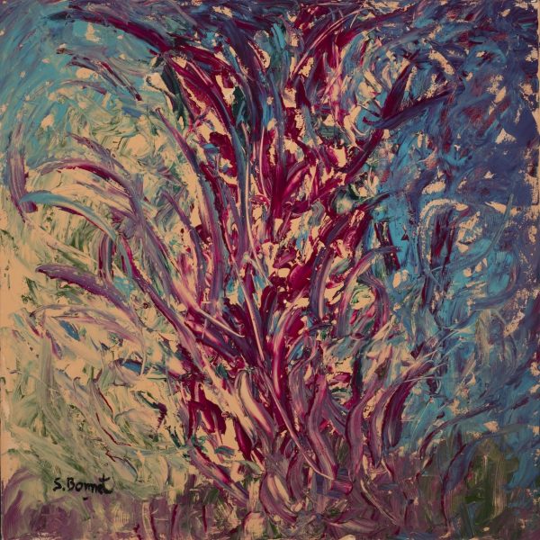 Monte-fuego-oceano–Acrilico-sobre-tela-2025